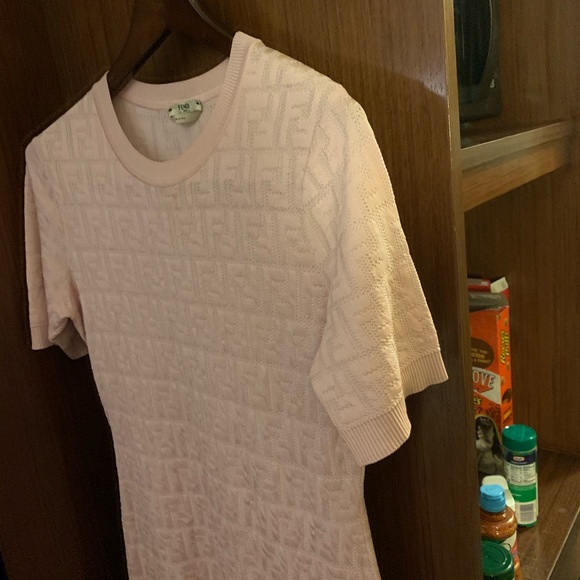 Fendi FF Motif Knitted Dress - Picture 6 of 7